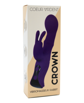 Vibromasseur Rabbit CROWN Double Action